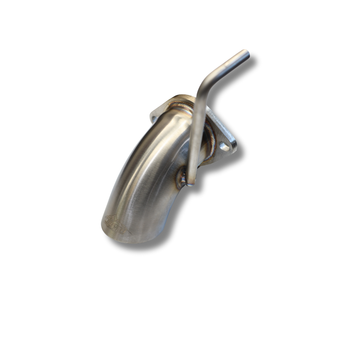 Product photo showing a 2024-2025 Toyota Tacoma Off-Road Trail Pipe