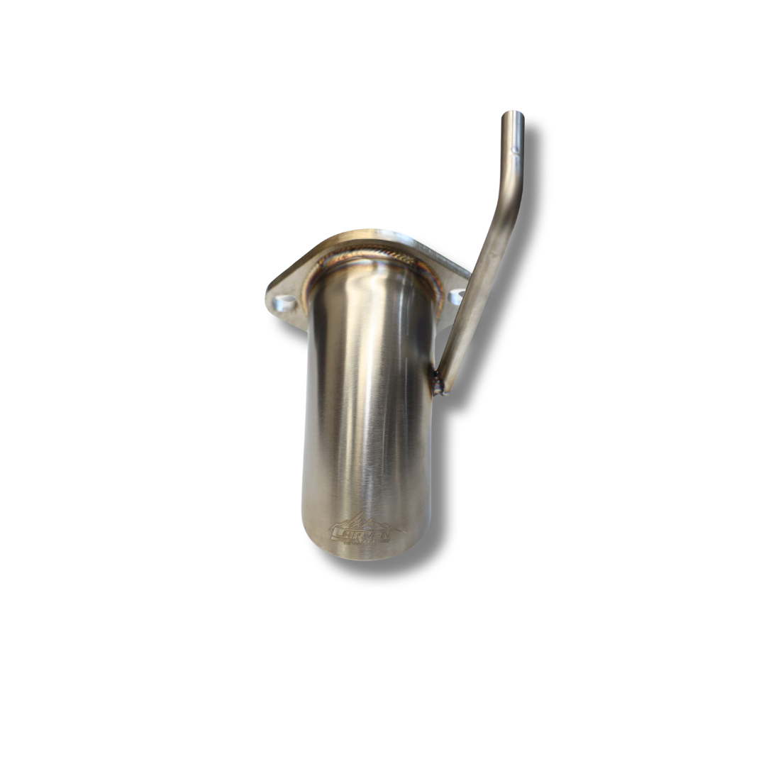 Product photo showing a straight-on angle of a 2024-2025 Toyota Tacoma Off-Road Trail Pipe