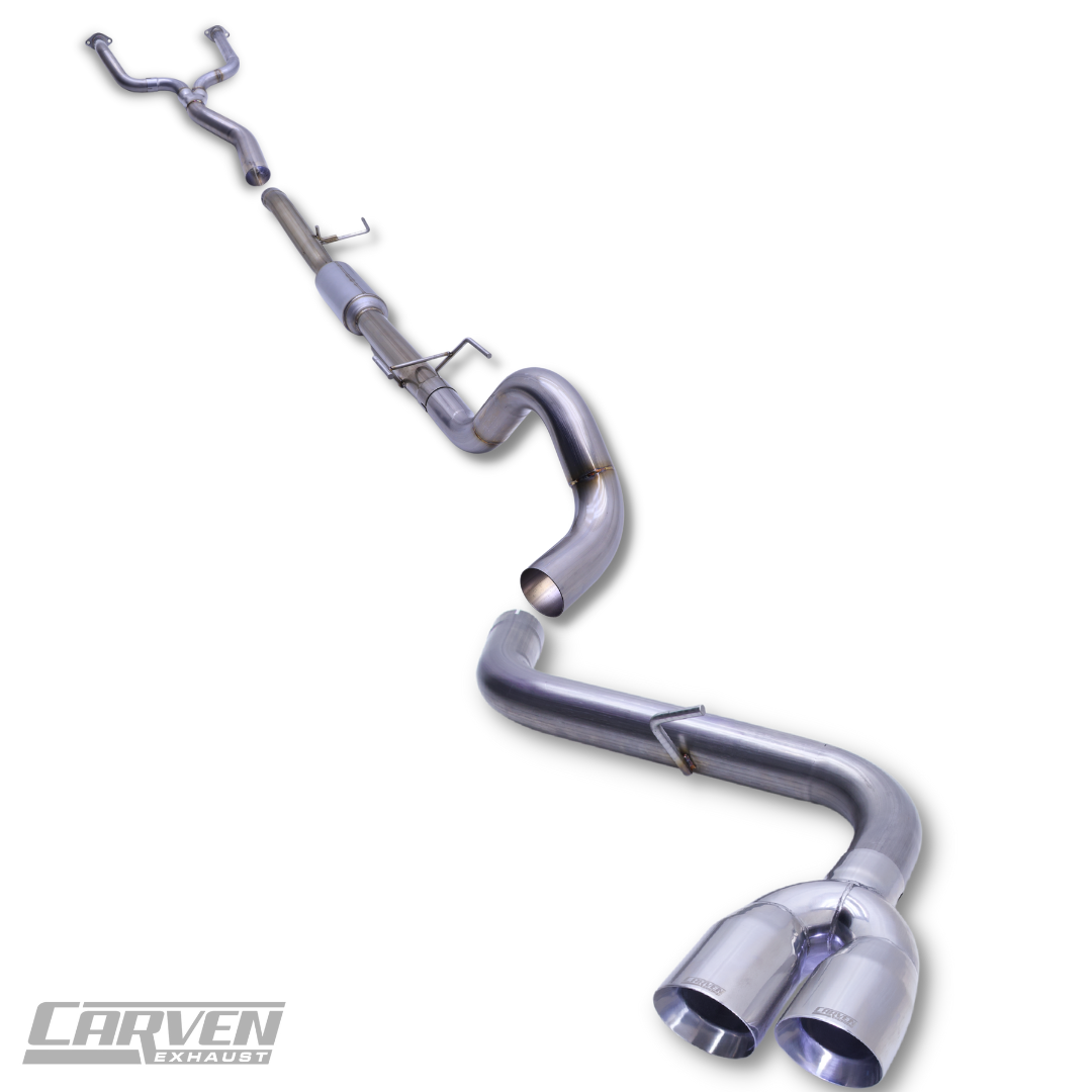 20222024 Toyota Tundra CatBack Exhaust System Cerakote Black 4.0” Du