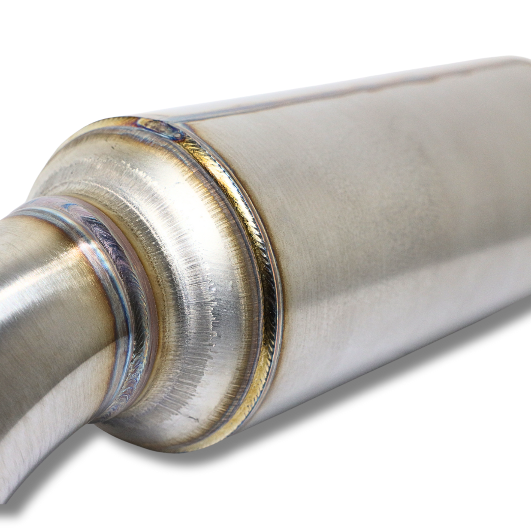 Close up of the TRTD Universal Muffler