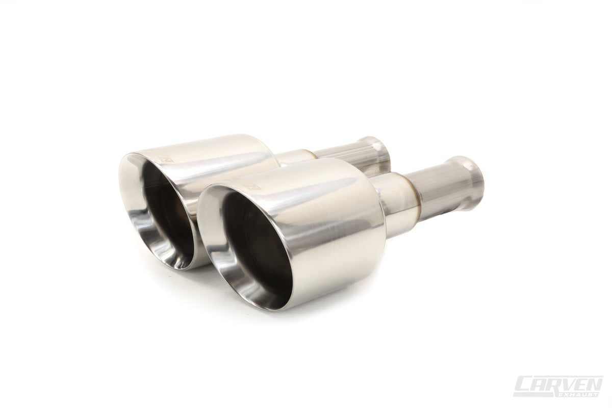 20192023 RAM 1500 Direct Fit 5.0' Exhaust Tip Replacement Set Carven Exhaust