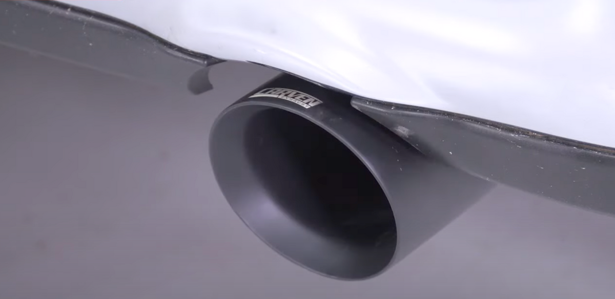 20192023 RAM 1500 Direct Fit 5.0' Exhaust Tip Replacement Set Carven Exhaust