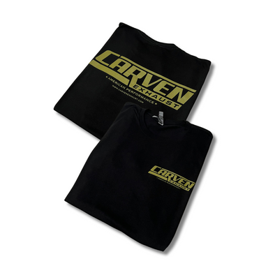 Black/Olive Drab Green Carven Exhaust T-Shirt