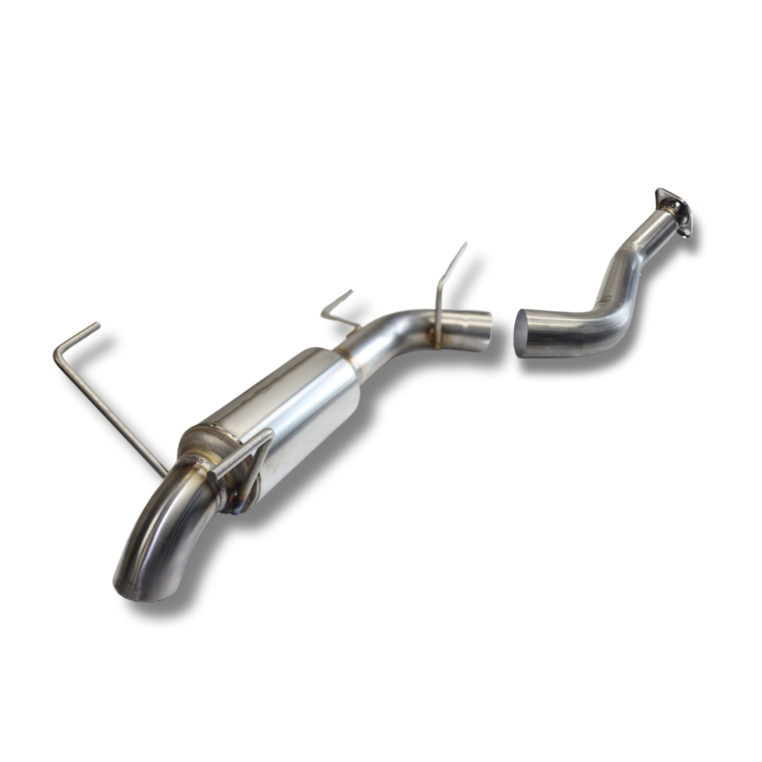 Product photo depicting the 24-25 Toyota Land Cruiser Carven Exhaust Dump Exit Kit