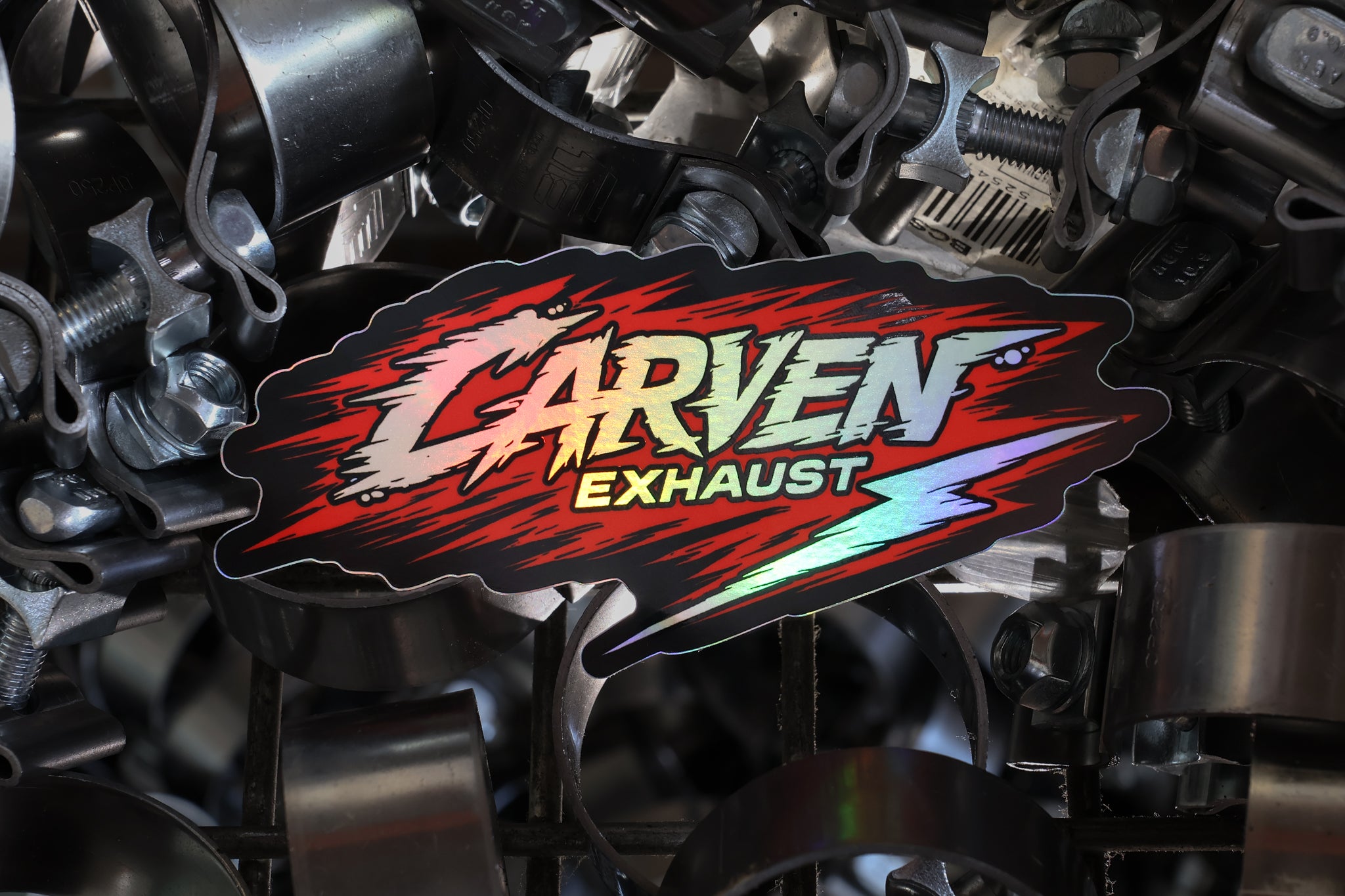 Carven Exhaust Relaunched Sticker