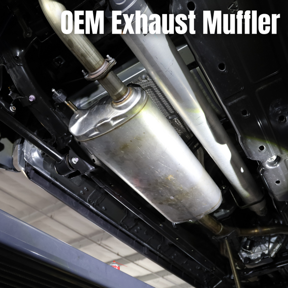2022-2023 Toyota Tundra Cat-Back Exhaust System Polish 4.0” Dual Stainless Tip