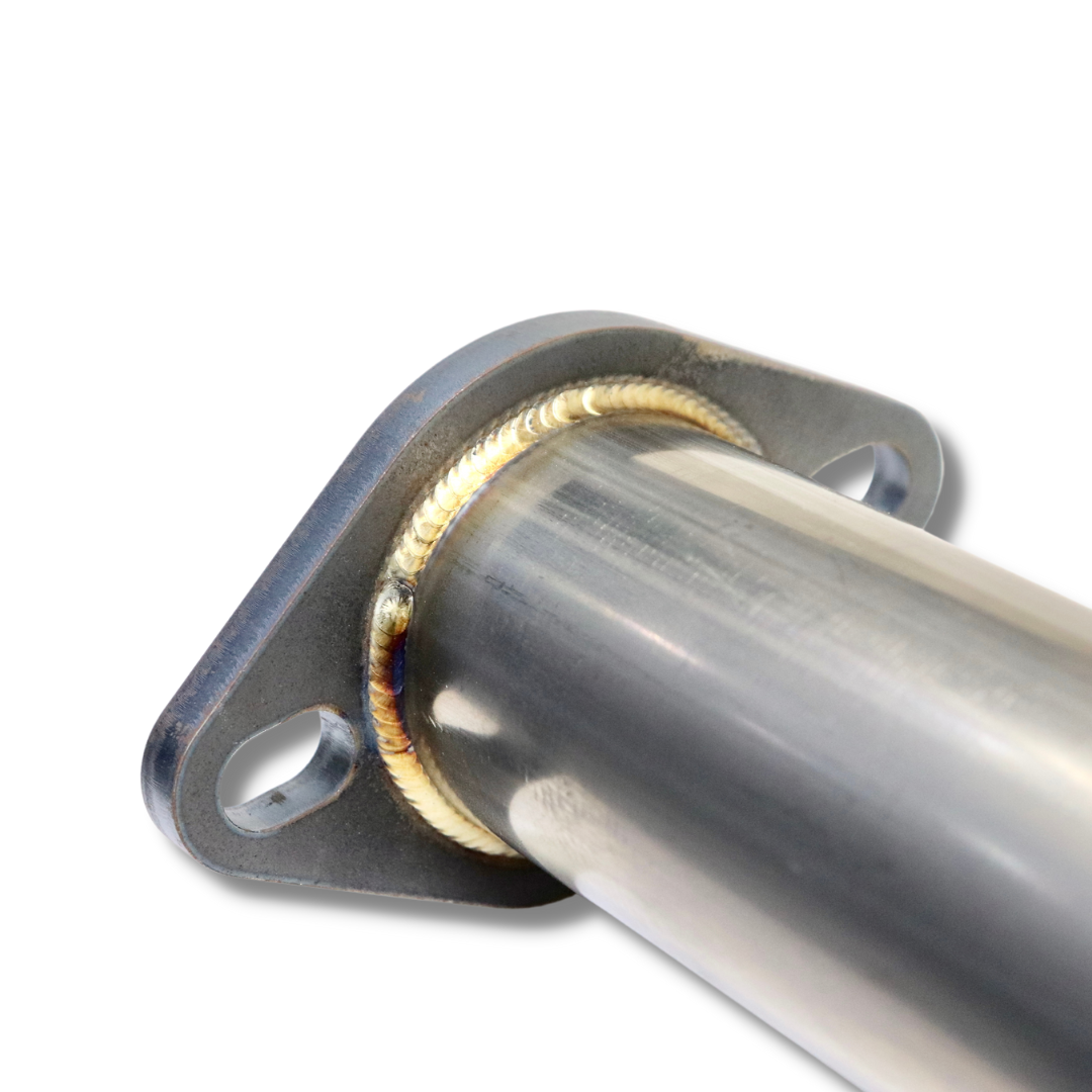 An alternate close up product photo of the 2003-2024 Toyota 4Runner Carven Exhaust High Clearance Dump Exit Exhaust System