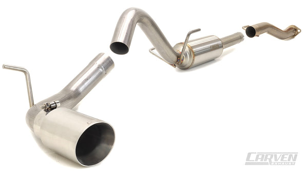 2016-2023 Toyota Tacoma 3.5L Cat-Back Polished Stainless 4.0” Single Tip
