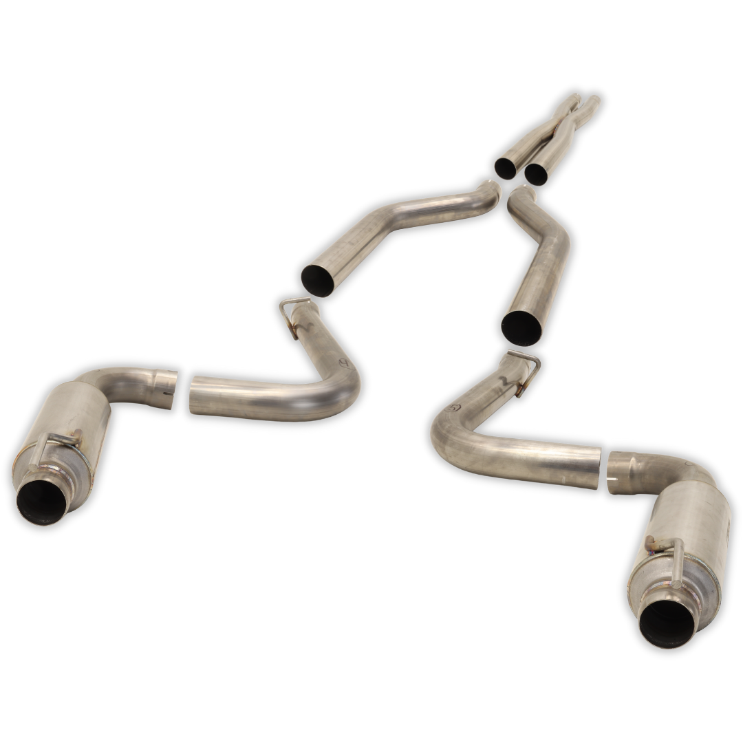 Product photo of a 2015-2023 Dodge Charger Carven Exhaust Cat-Back Exhaust Kit