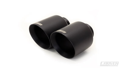 2015-2023 Dodge Charger 5.0" Exhaust Tip Replacement Set in Cerakote Black